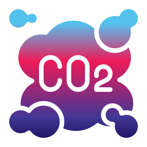 Co2 Generic Flat Gradient icon