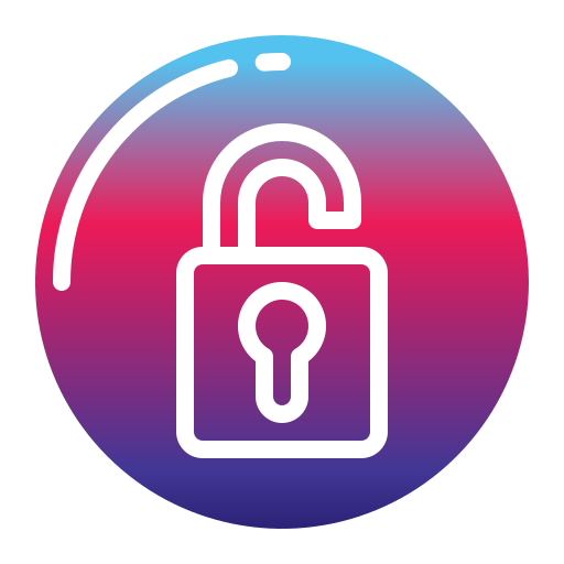 Unlock free icon