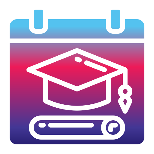 diploma de graduación icono gratis