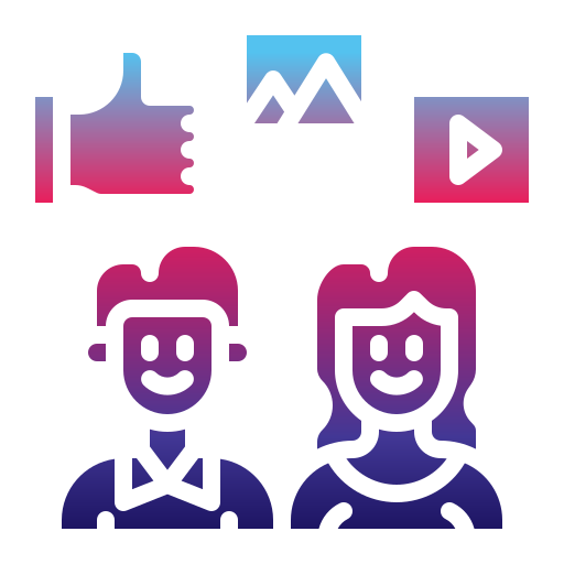 Социальные медиа бесплатно иконка