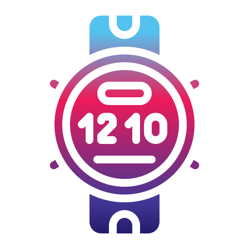 reloj de pulsera icono gratis