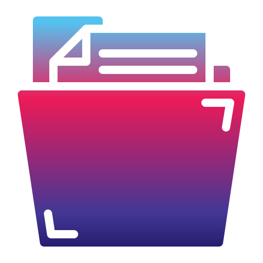 Icono De Transferencia De Archivos Generic Flat Gradient