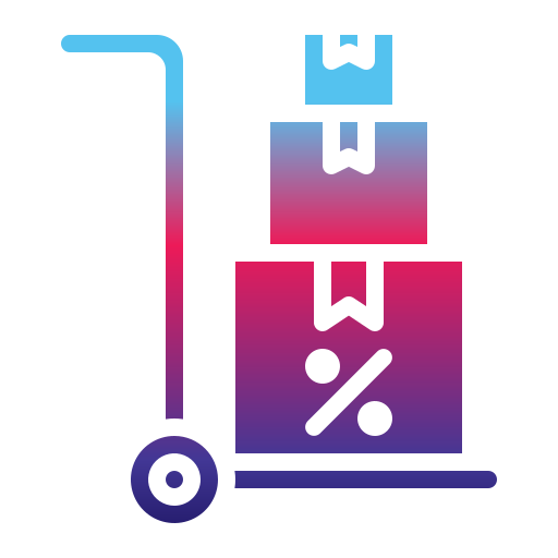 Delivery box free icon