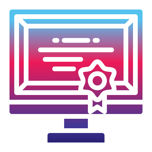 Сертификат бесплатно иконка