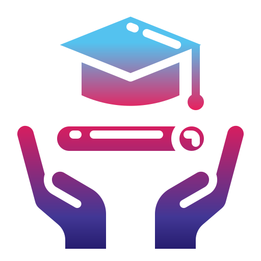 graduación icono gratis