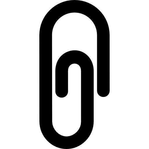 clip de papel icono gratis