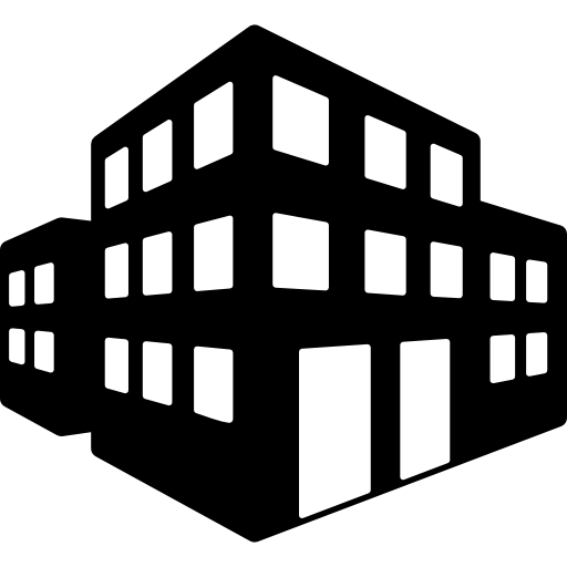3D buildings free icon