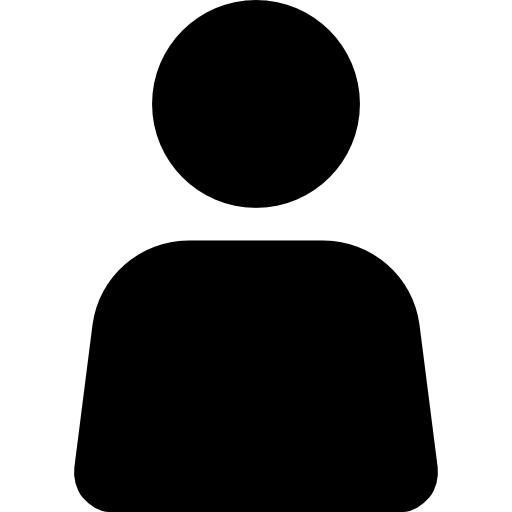 user icon silhouette vector