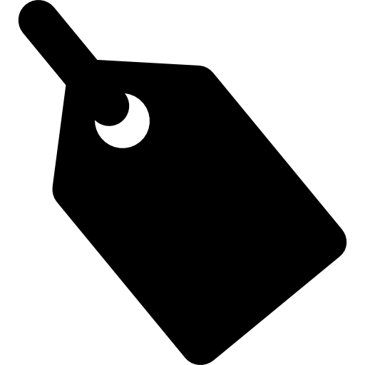 etiqueta de precio icono gratis