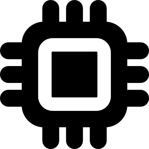 cpu de la computadora icono gratis