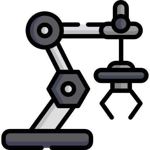 Industrial robot Special Lineal color icon