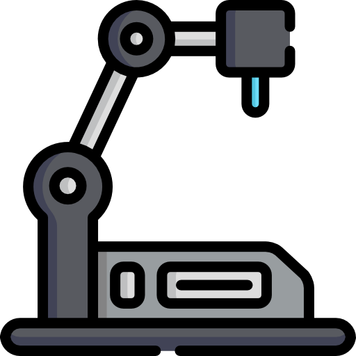 Industrial robot Special Lineal color icon