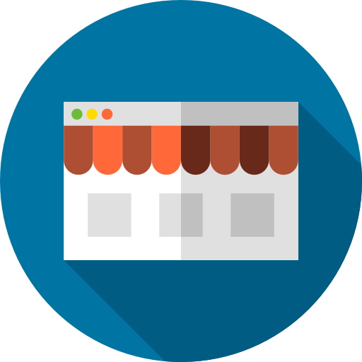 magasin en ligne Icône gratuit
