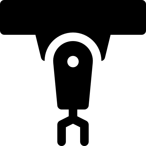 robot industrial icono gratis