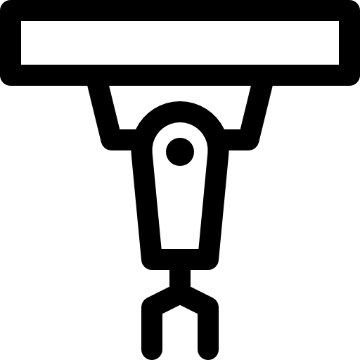 robot industrial icono gratis