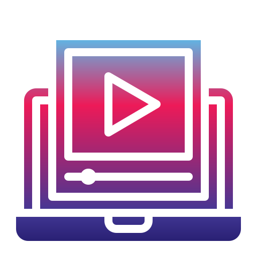 reproductor de video icono gratis