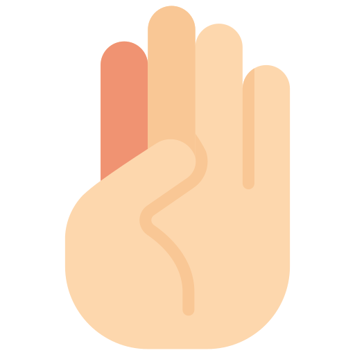 Hand - Free hands and gestures icons