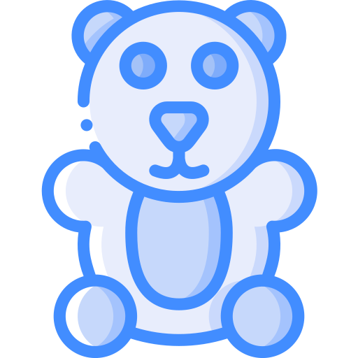 oso de peluche icono gratis