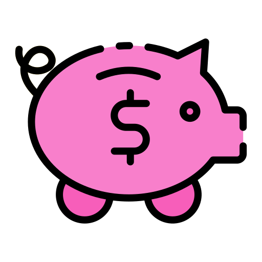 Piggy free icon