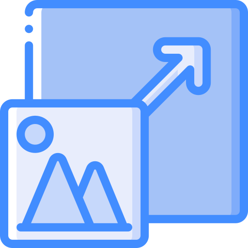 Image Basic Miscellany Blue icon