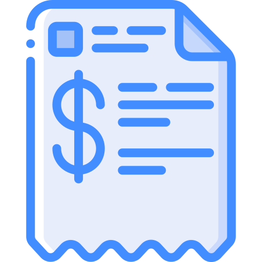 Receipt - Free business and finance icons