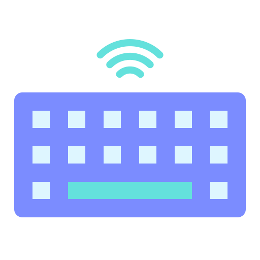 teclado inalambrico icono gratis