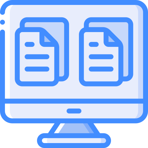 Document file Basic Miscellany Blue icon