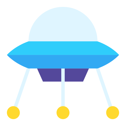 Ufo Good Ware Flat icon