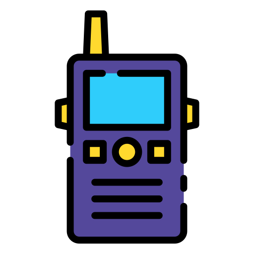 Walkie talkie Good Ware Lineal Color icon