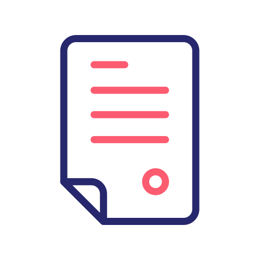 Contract free icon