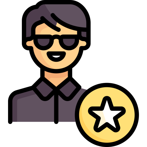 Знаменитости бесплатно иконка Знаменитости бесплатно иконка