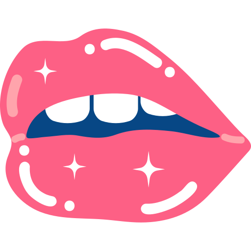 labios gratis sticker