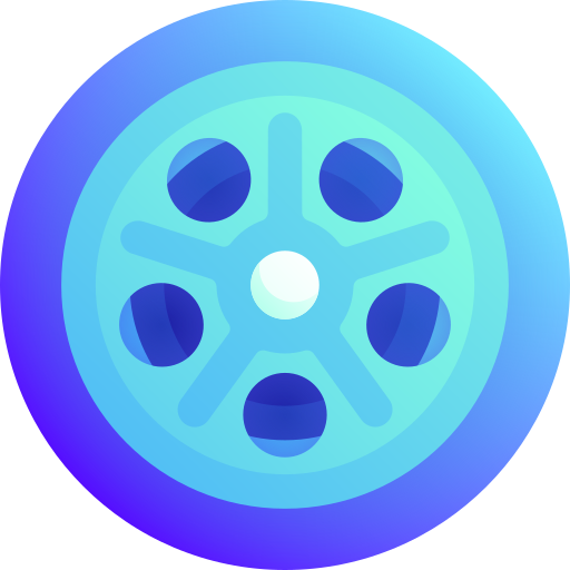 rollo de película icono gratis