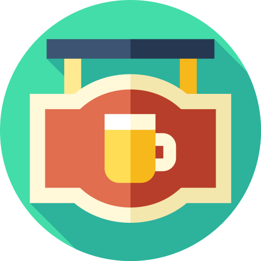 술집 무료 아이콘