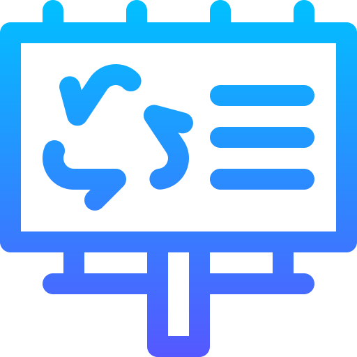 painel publicitário grátis ícone