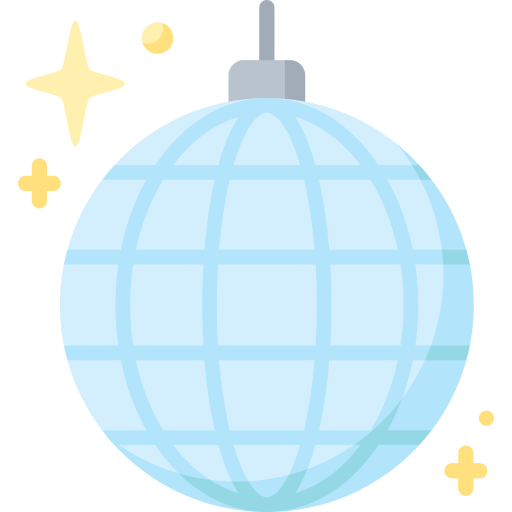 Disco ball Special Flat icon