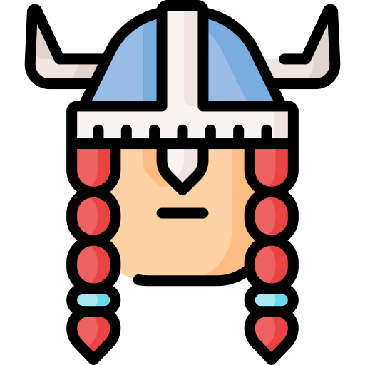 vikingo icono gratis