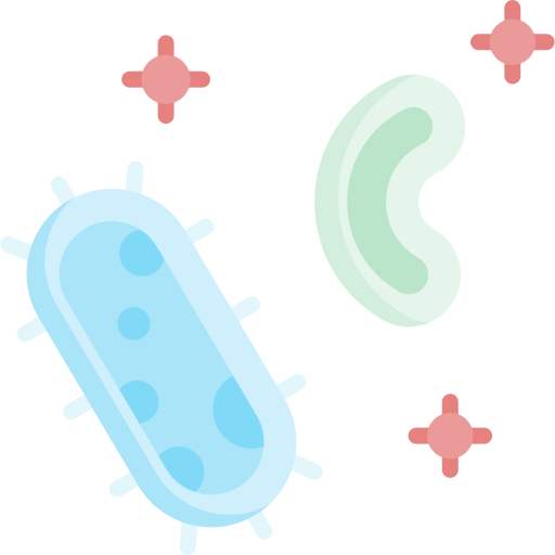 bacterias icono gratis