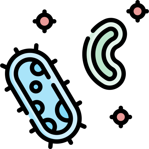 bacterias icono gratis