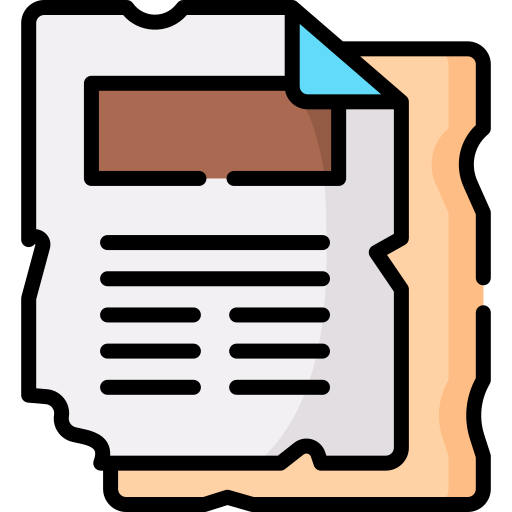 un journal Icône gratuit un journal Icône gratuit