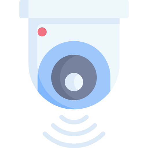 vidéosurveillance Icône gratuit