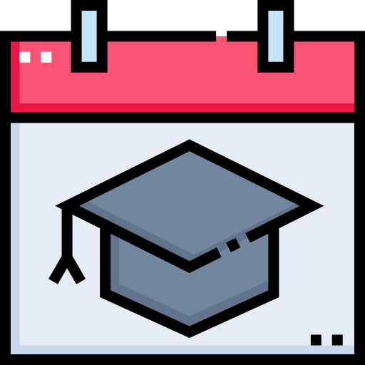 graduación icono gratis