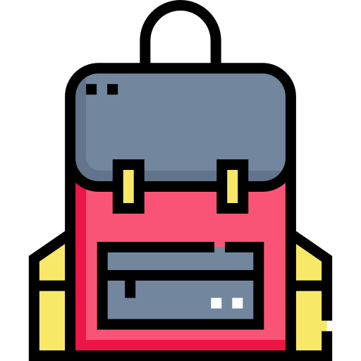 mochila grátis ícone