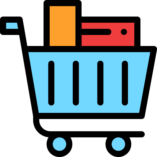 Shopping cart - free icon