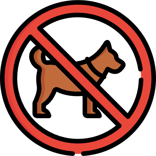 no animales icono gratis