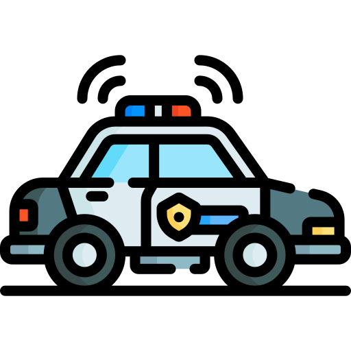 polizeiauto kostenlos Icon polizeiauto kostenlos Icon