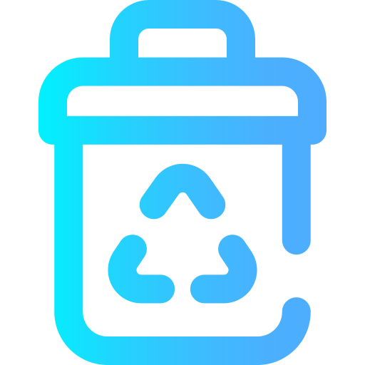 papelera de reciclaje icono gratis