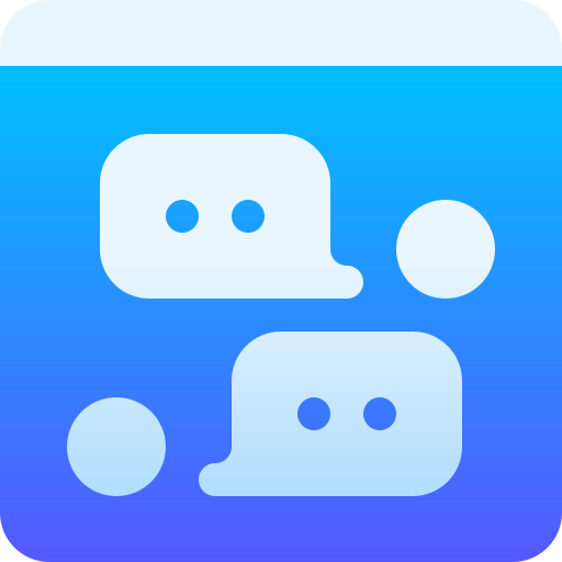 Chat Basic Gradient Gradient icon