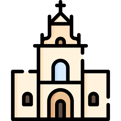 basílica de nuestra señora de la asunción icono gratis