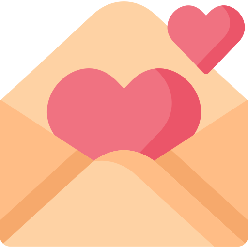 lettre d'amour Icône gratuit lettre d'amour Icône gratuit